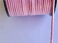 Замшевый шнур 2мм цвет - розовый