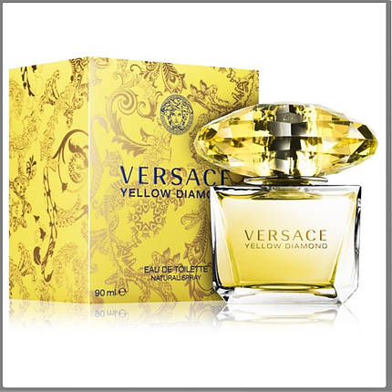 Versace Yellow Diamond туалетна вода 90 ml. (Версаче Еллоу Даймонд), фото 1