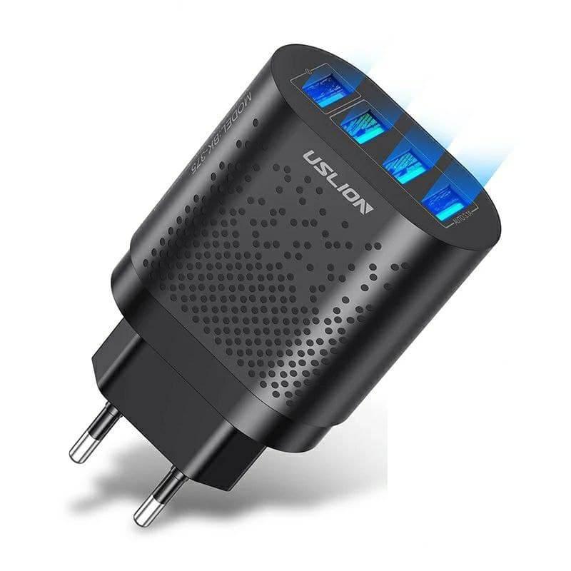 Швидке заряджання USLION Qualcomm QC 3.0 48 Вт 4 USB