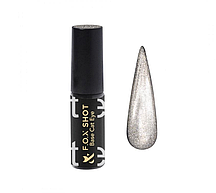 База з ефектом котяче око F. O. X Shot Base Cat Eye 004, срібло, 5 мл