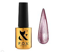База з ефектом котячого очей F.O.X Base Cat Eye 002, рожевий, 7 мл