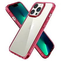 Чохол Spigen для iPhone 13 Pro (6.1") - Hybrid Ultra, Red Crystal, фото 3