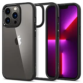 Чохол Spigen для iPhone 13 Pro (6.1") - Hybrid Ultra, Matte Black