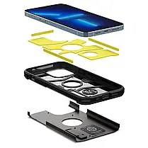 Чохол Spigen для iPhone 13 Pro Max (6.7") - Tough Armor, Gunmetal, фото 2
