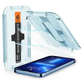 Захисне скло Spigen для iPhone 13 Pro Max - Glas.tR EZ Fit (2 шт), Clear