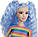 Лялька Барбі Модниця з блакитним волоссям Barbie Fashionistas Doll #170 GRB61, фото 6