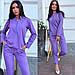 Жіночий однотонний костюм, фото 2