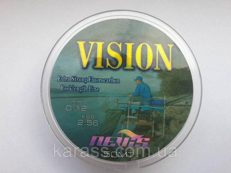 Повідцева волосінь NEVIS VISION 0,14 MM 50 м