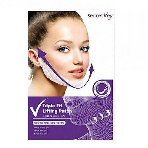 Secret Key Triple Fit Lifting Patch Ліфтинг-маска для корекції овалу обличчя