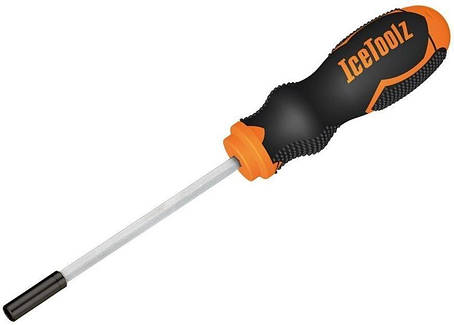 Ключ Ice Toolz 12A3 д/спиць (шестигранний) 5mm+DIN3.16", фото 1