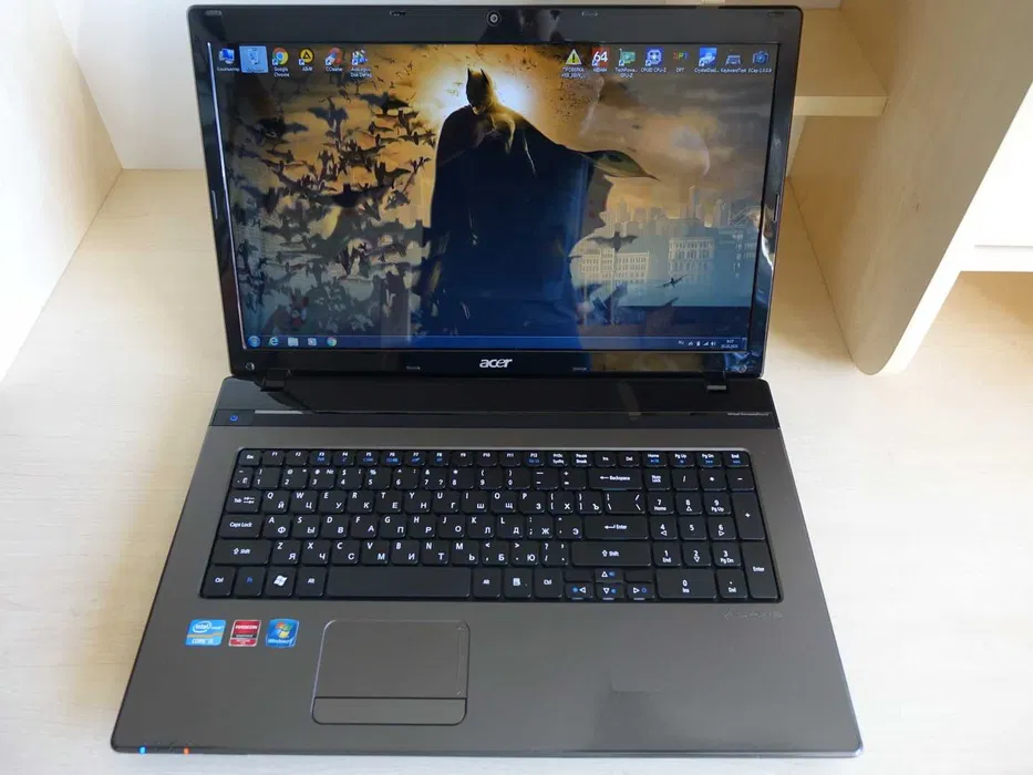 Ноутбук ACER Aspire 7750G 17.3 Intel i5-2450M/8gb/500gb/Radeon 6650m, фото 1