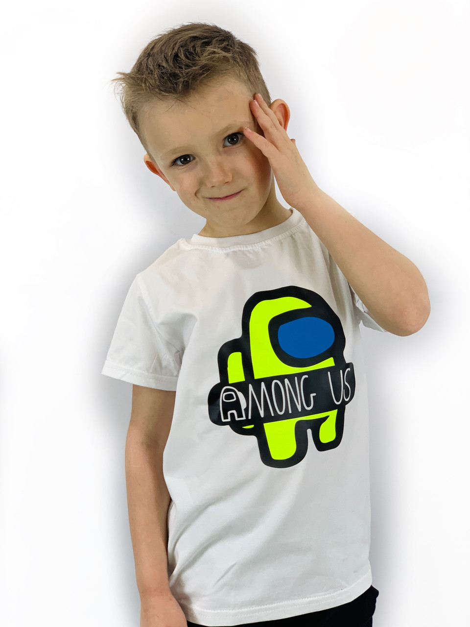 Дитяча футболка Among Us Амонг ас для підлітка: для хлопчика чи дівчинки