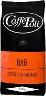 Кава в зернах Poli Bar 1000 г (Італія)