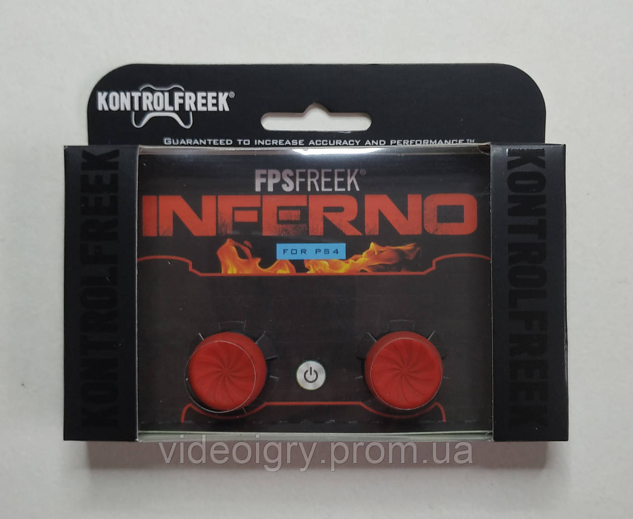 Kontrolfreek INFERNO насадки 2 шт. на аналогові 3D-стики джойстиків PS4