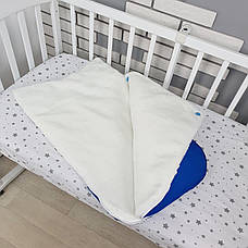 Зимовий конверт на виписку 2в1 чохол в коляску / дитячий спальник з непромокальної преміум-плащової тканини та хутра, фото 5