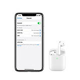 Навушники бездротові HOCO EW02 Plus True wireless Bluetooth білі, фото 7