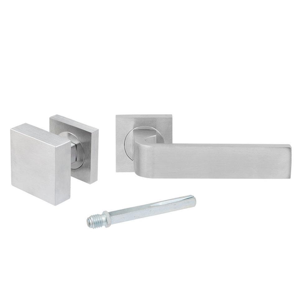 Ручка нажимна/кноб Fimet 174-211BIC/306 PZWR F. 05 Ring мат хром (права)