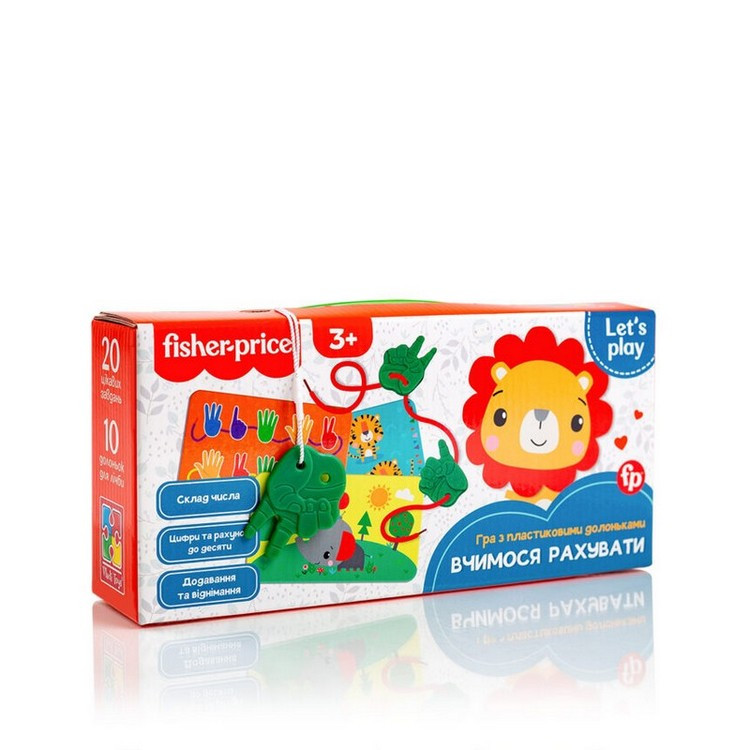 Гра навчальна Fisher Price. Вчимося рахувати Укр Vladi Toys