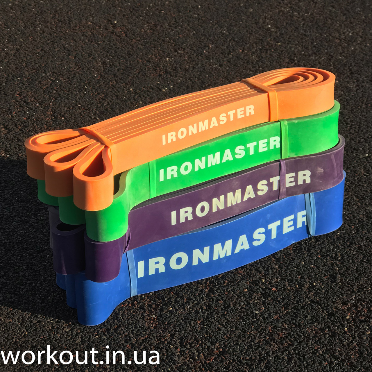 Фітнес гумки IRONMASTER (набір 4шт)