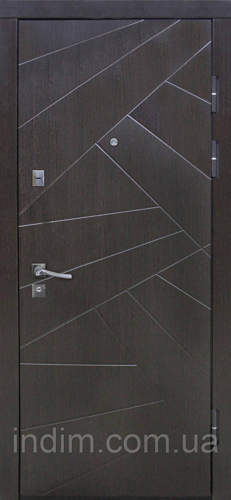 Входная дверь URBAN 1-B дуб wenge/дуб bianco line MS, фото 1