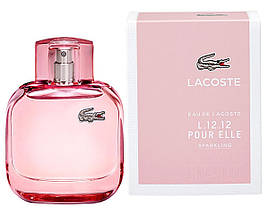 Eau De Lacoste L. 12.12 Pour Elle Sparkling туалетна вода 90 ml. (Лакост Єау Де Л. 12.12 Пур Ель Спарклинг), фото 3