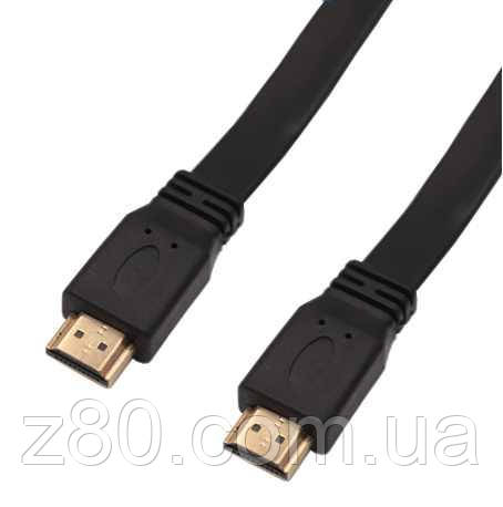 Кабель HDMI 2K v 1.4 плоский 1,5 м, фото 1