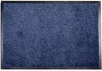 Брудозахисний килимок Kleen-Tex Iron-Horse Black Blue 60x85см Чорно-синій