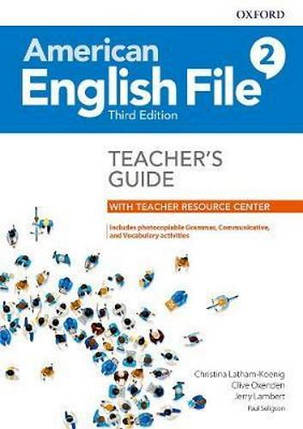 American English File Third Edition 2 Teacher's Book with Teacher Resource Center, фото 1