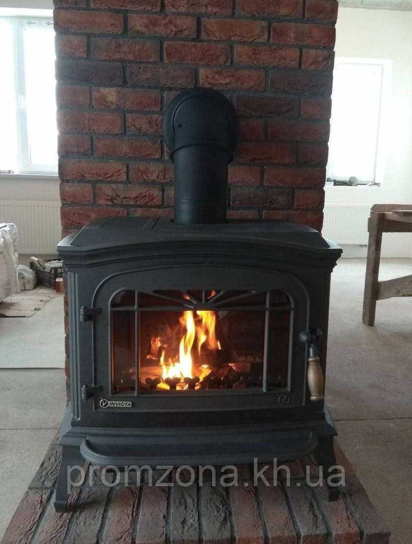 Піч-камін BRADFORD антрацит Invicta, фото 1