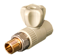 Кран для радіатора прямий PPR 20х1/2"З FORA