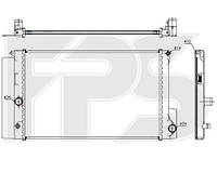 Радиатор охлаждения Toyota Auris