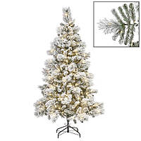 Сосна штучна електрична засніжена 225см Goodwill (ціна за 1 штуку)