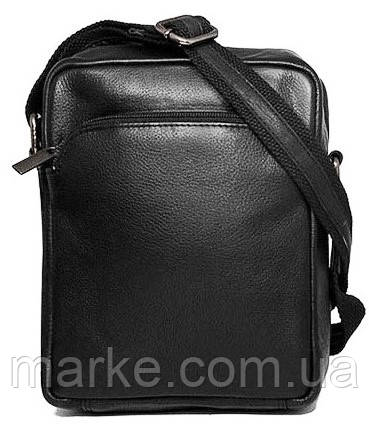 Чоловіча шкіряна сумка для документів Always Wild 5742NDM чорна, фото 1