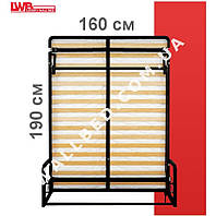 Відокремлене вертикальне відкидне ліжко LWB 160*190