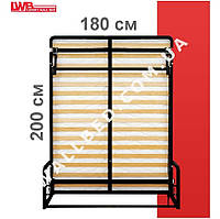 Відокремлене вертикальне відкидне ліжко LWB 180*200