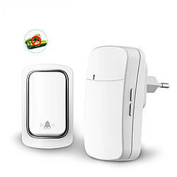 Бездротовий дверний дзвінок ML WH008 (не потрібні батарейки, 32 мелодії)