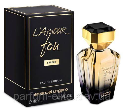 Жіноча парфумована вода Emanuel Ungaro L'Amour Fou L'Elixir 50ml (test)
