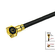 Кабель перехідник RP SMA Female - IPEX4 MHF4 15см 150мм подовжувач антени для 4G 3G Wi-Fi модему роутера, фото 4