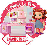 Игровой набор Кухня для кукол Лилли Little Tikes Lilly's Cook & Bake Kitchen Doll Playset 654763 MGA Оригінал MyDoll.com.ua, фото 6