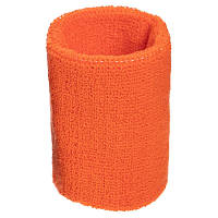 Напульсник махровий жовтогарячий (1 шт.) BC-2963-OR, Жовтогарячий, Розмір (EU) — 1SIZE