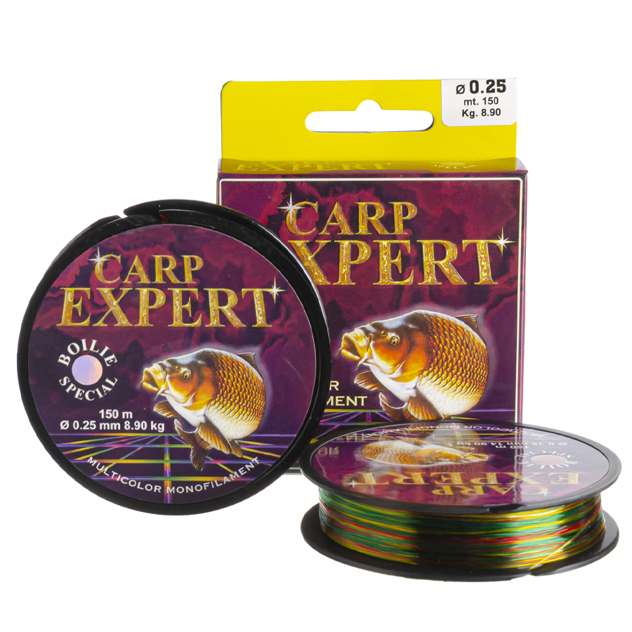 Леска Carp Expert Multicolor 150m 0.25mm