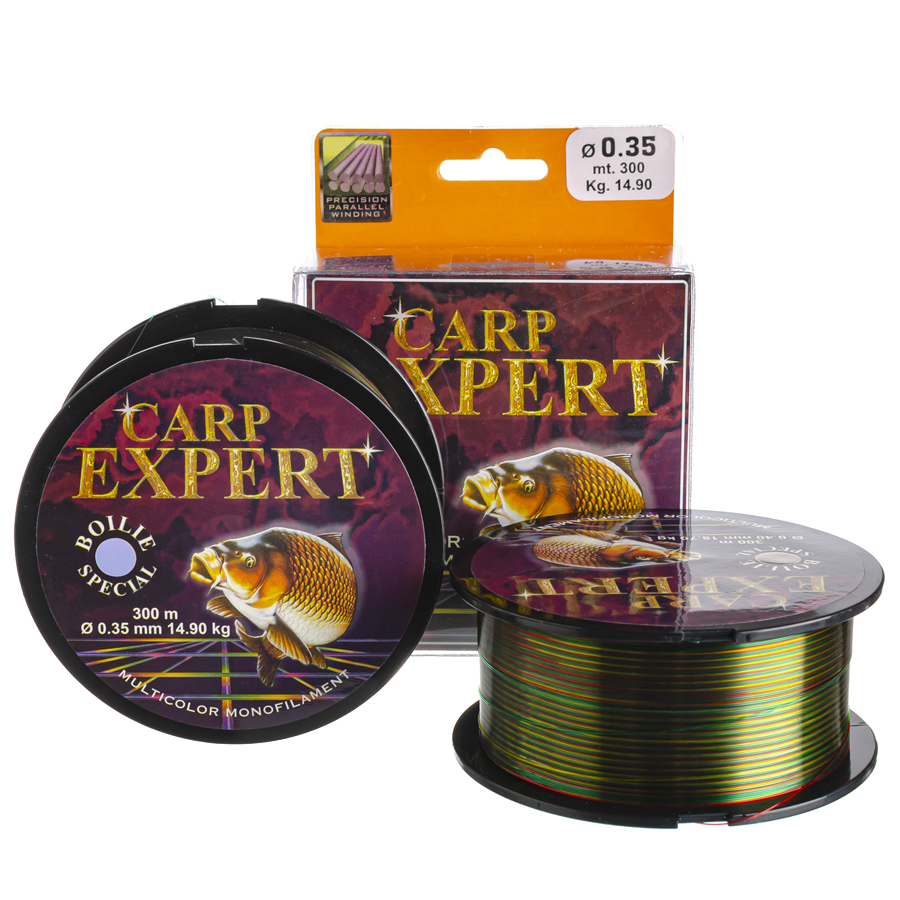 Коропова волосінь Carp Expert Multicolor Boilie 0,35 300m