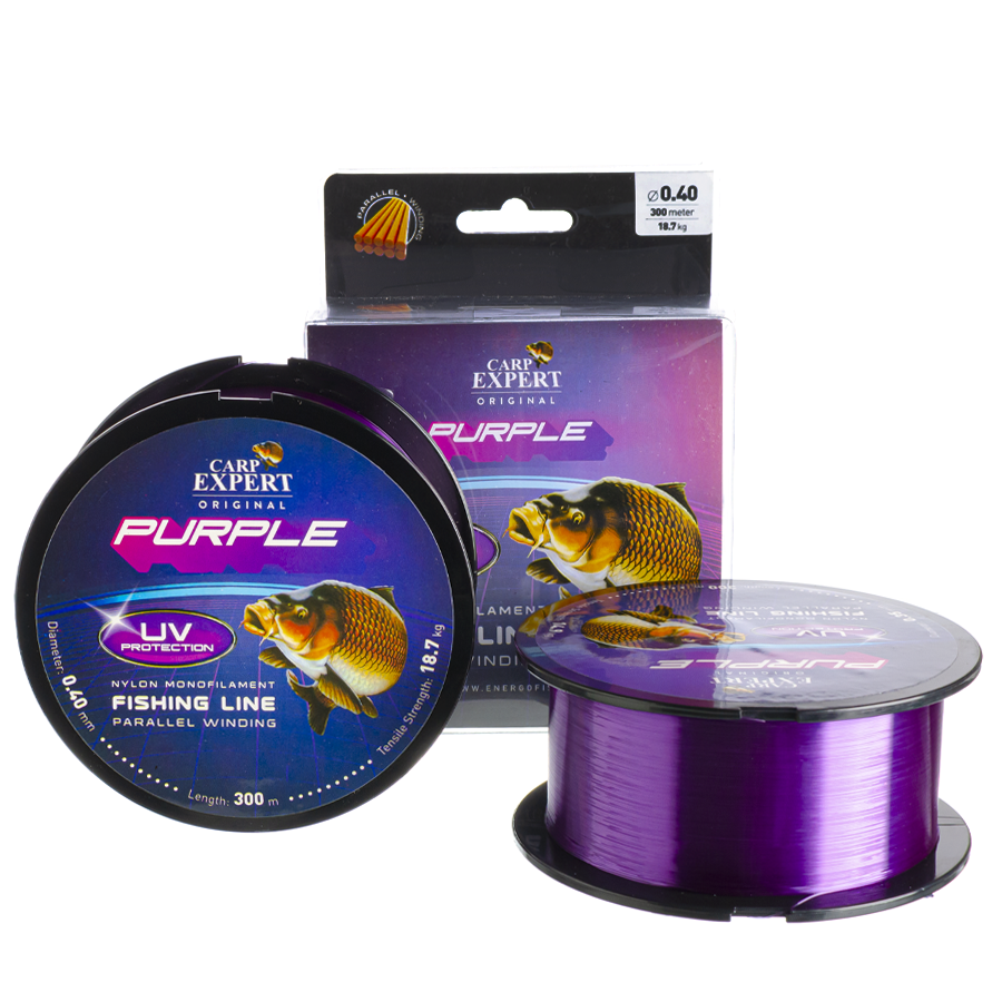 Волосінь коропова Carp Expert UV Purple 0,40 mm 300m