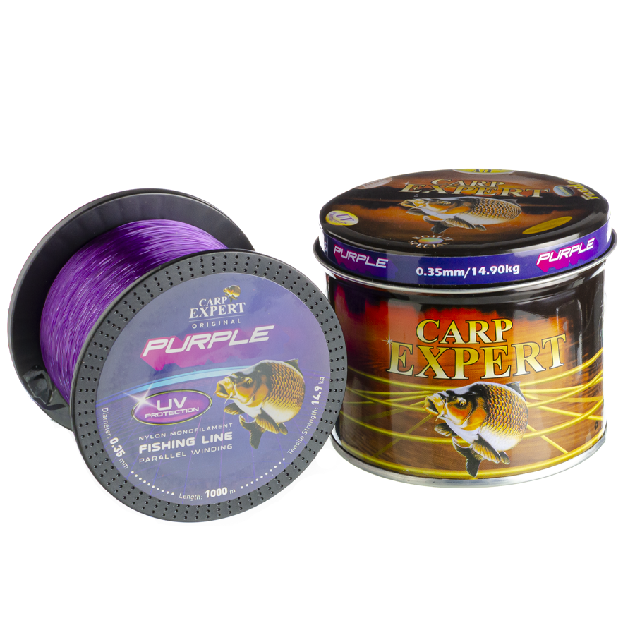 Волосінь коропова Carp Expert UV Purple 0,35 mm 1000m