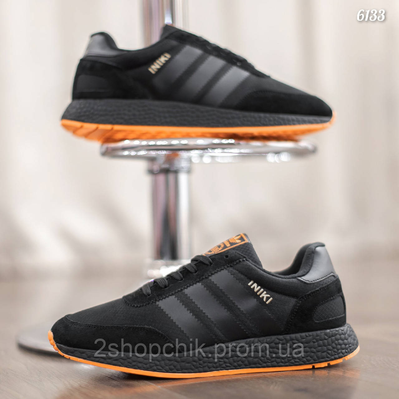 Adidas INIKI термо осенние зимние черные адидас кросовки цена 1430 грн — Prom.ua (ID#1502653970)