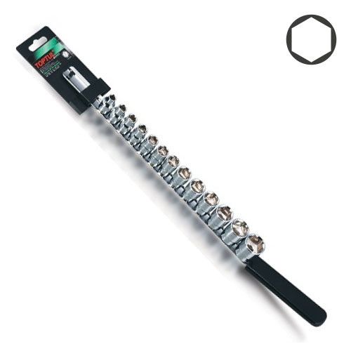 Набір дюймових головок 1/2" 20 од. (на планці) TOPTUL GAAQ1608U