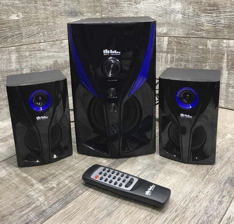Акустична система із сабвуфером ZX-4809-BT (USB/Bluetooth/FM-радіо)