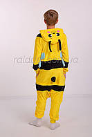 Пижама кигуруми женские Пчелка, Костюм кигуруми Пчела Оса для девушек (1046)