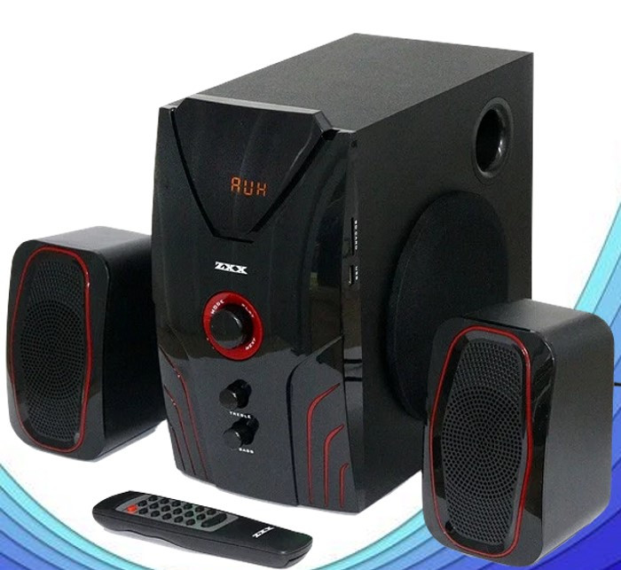 Акустична система 2.1 із сабвуфером ZX-4810-BT (USB/Bluetooth/FM-радіо), фото 1