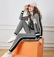 Спортивний костюм жіночий теплий в'язаний